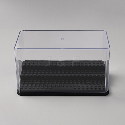 3-Tier Plastic Action Figures Display Case ODIS-WH0002-99-1