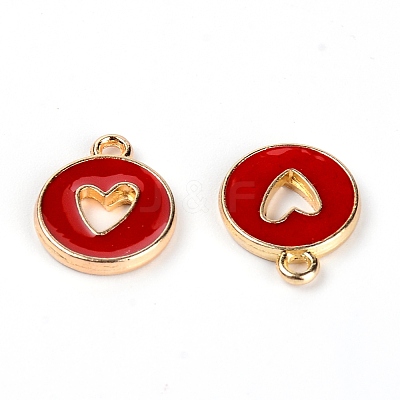 Zinc Alloy Enamel Charms ENAM-TAC0013-18A-1