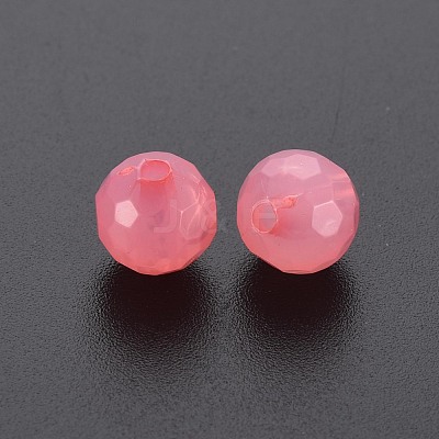 Transparent Acrylic Beads TACR-S154-62E-03-1