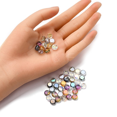50Pcs Electroplate Glass Beads EGLA-FP0001-02-1