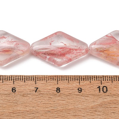 Transparent Handmade Lampwork Beads LA-CBAF0C8-02E-1