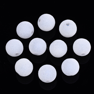 Flocky Acrylic Beads MACR-S275-32A-1