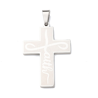 304 Stainless Steel Charms STAS-P421-16P-1