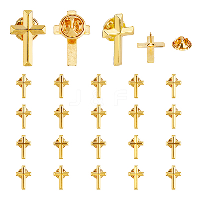 24Pcs Alloy Badge for Backpack Clothes JEWB-FH0001-44-1