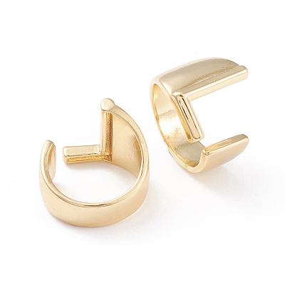 Brass Cuff Rings RJEW-L097-06L-1