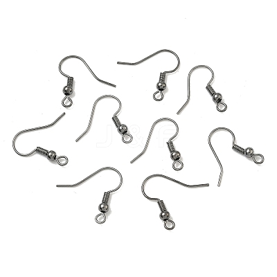 Brass Earring Hooks X-KK-S075-B-1