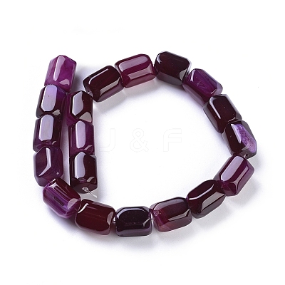Natural Agate Beads Strands G-L542-B09-1