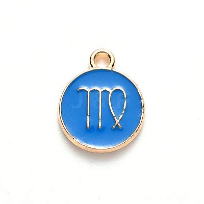 Alloy Enamel Pendants LS-ENAM-S124-01B-02B-1