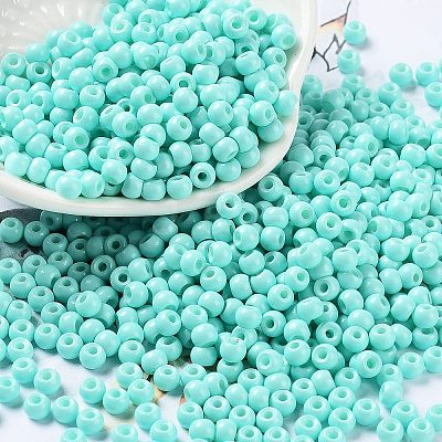 Baking Paint Glass Seed Beads SEED-H002-I-A525-1
