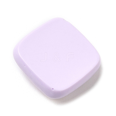 Opaque Flower Resin Cabochons RESI-C035-01A-1