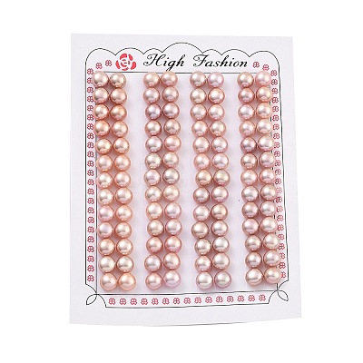 Grade 6A Natural Cultured Freshwater Pearl Beads PEAR-N018-6A-6570C-1