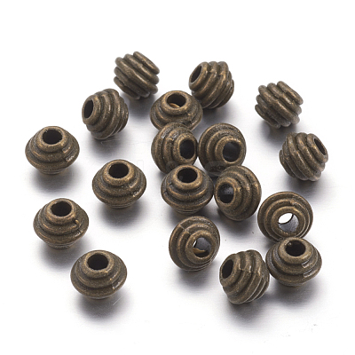 Tibetan Style Alloy Spacer Beads MLF5166Y-NF-1