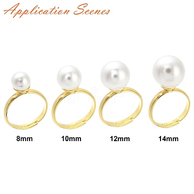 Brass Adjustable Ring Settings KK-A272-01A-G-1