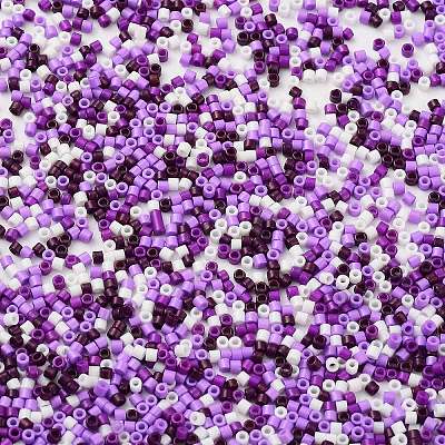 Baking Paint Glass Seed Beads SEED-S042-05B-53-1