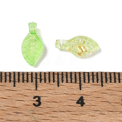 Transparent Acrylic and Gold Foil Pendants AC-CBAF9C1-04A-02-1