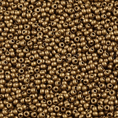 11/0 Grade A Baking Paint Glass Seed Beads LS-X-SEED-N001-A-1038-1