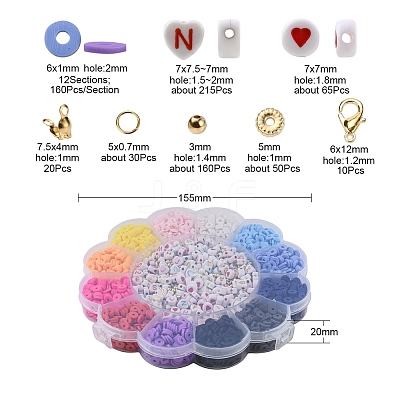 DIY Beads Jewelry Making Finding Kits DIY-YW0005-08-1