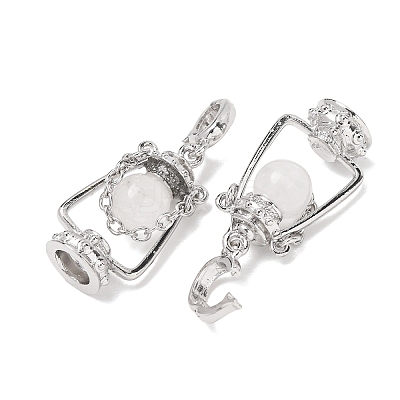 Natural Quartz Crystal Pendants GG-CBA0251-04P-09-1
