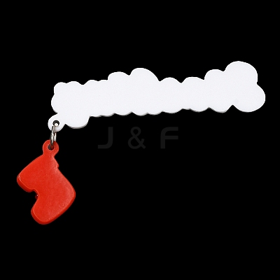 Christmas Theme Opaque Resin Cabochons CRES-D011-01A-1
