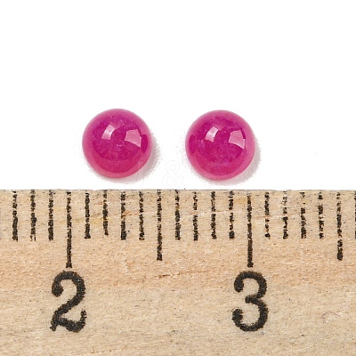 Natural White Jade Dyed Cabochons G-H309-03-35-1