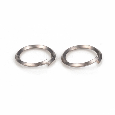 Non-Tarnish 304 Stainless Steel Open Jump Rings STAS-I150-07G-P-1