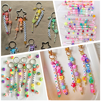DIY Keychain Making Kits DIY-SC0031-89-1