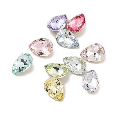 Glass Rhinestone Cabochons RGLA-L029-19B-1