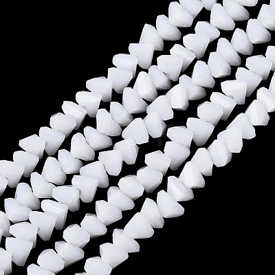 Opaque Glass Beads Strands GLAA-N019-3mm-02-1