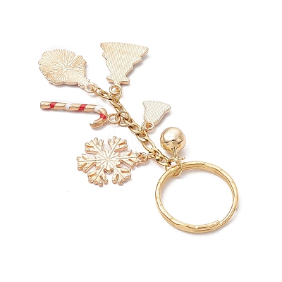 Alloy Enamel Brass Bell Keychains X1-KEYC-TA00038-1