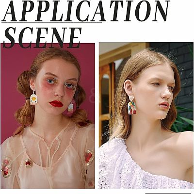 DIY Dangle Earring Making Kits DIY-NB0005-18-1