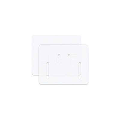 Plastic Card Holder AJEW-WH0473-36B-1