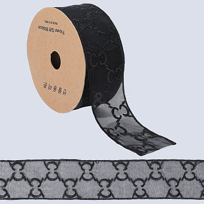 Organza Lace Ribbon OCOR-WH20012-54A-1