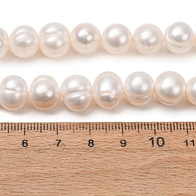 Natural Cultured Freshwater Pearl Beads Strands PA-CBABE82-11A-1