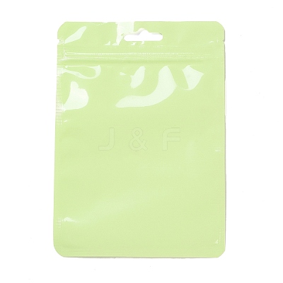 Rectangle Plastic Zip Top Gift Bags OPP-B006-02E-02-1