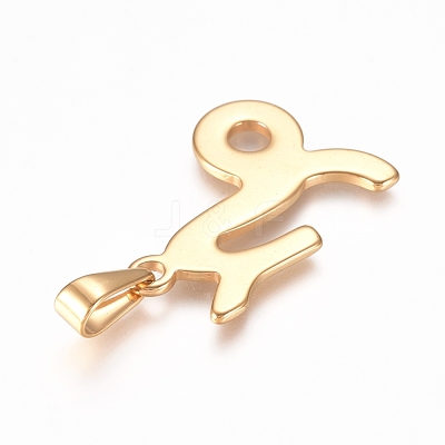 304 Stainless Steel Pendants STAS-L210-06I-G-01-1