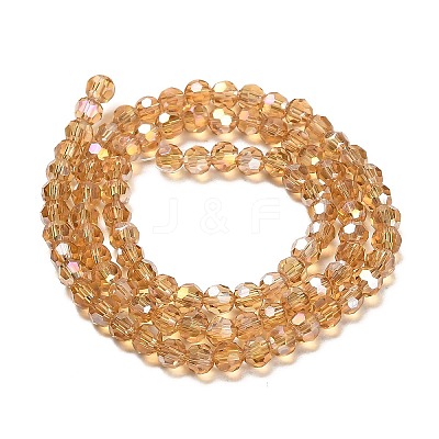 Transparent Glass Beads EGLA-A035-T4mm-B17-1