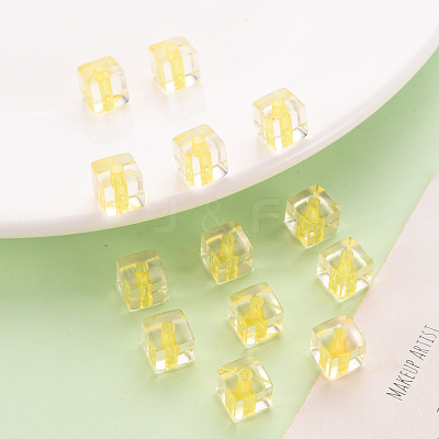 Transparent Acrylic Beads TACR-S154-12A-81-1