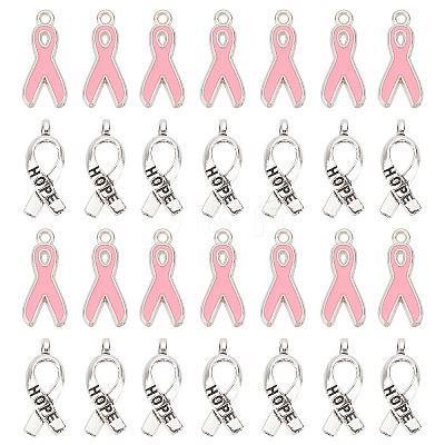 100Pcs 2 Style Alloy & Enamel Pendants DIY-SC0021-39-1