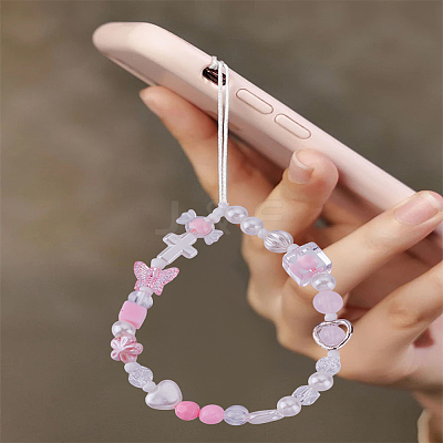 1Pc PVC Mobile Straps AJEW-LP0005-11-1