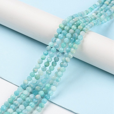 Natural Amazonite Beads Strands X-G-P500-01B-01-1