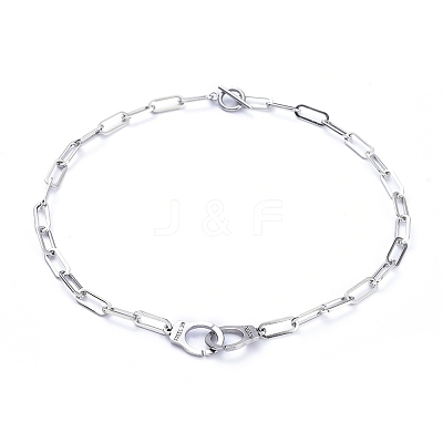 Non-Tarnish 304 Stainless Steel Chain Necklaces X-NJEW-JN02772-02-1