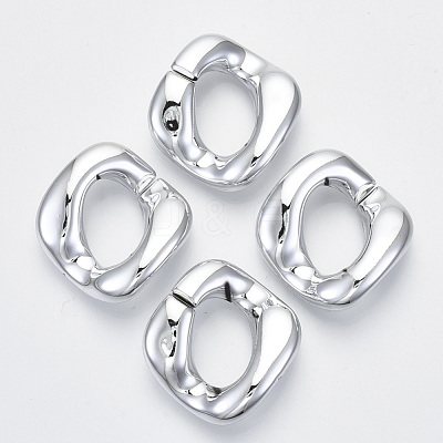 UV Plating Acrylic Linking Rings OACR-N009-003A-B04-1