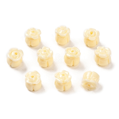 Synthetic Coral Dyed Beads CORA-P008-02A-01-1
