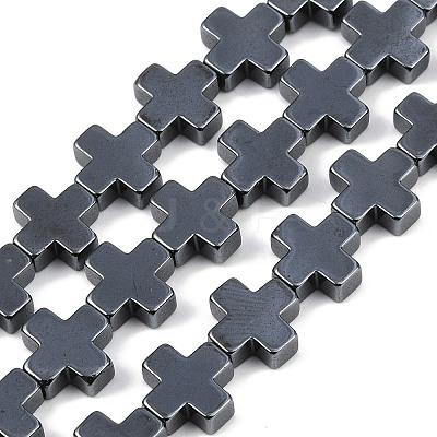 Synthetic Non-magnetic Hematite Beads Strands G-J211-A01-04-1