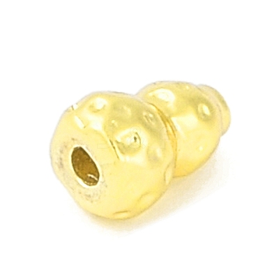 Brass Pave Clear Cubic Zirconia Beads LS-KK-F875-14G-1