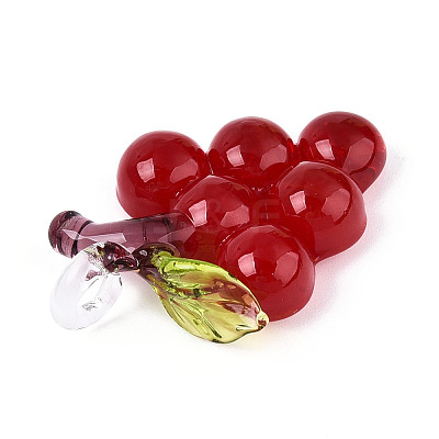 Handmade Lampwork Pendants LAMP-N034-16C-1