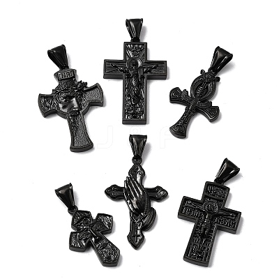 304 Stainless Steel Pendants STAS-I370-01EB-1
