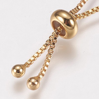 Adjustable Brass Bolo Bracelets BJEW-E333-01G-A-1