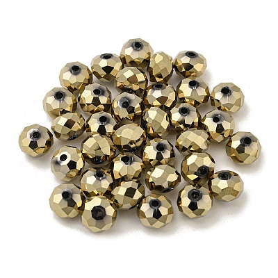 Electroplate Glass Beads EGLA-Z004-01B-14-1