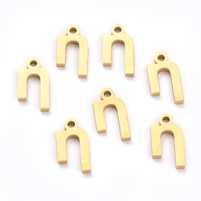 304 Stainless Steel Pendants STAS-F267-10H-G-1